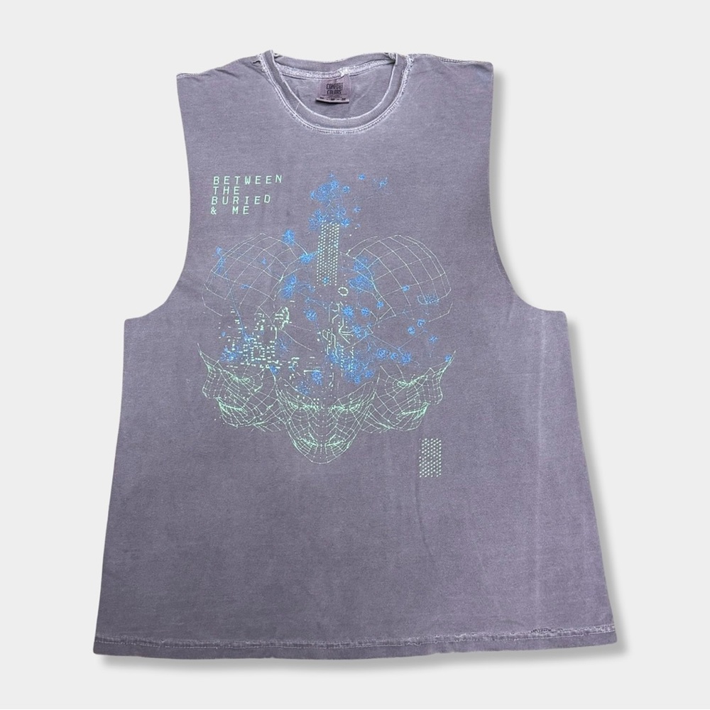 Rare Between The Buried And Me BTBAM Album Concert Tour Band Sleeveless Tshirt M